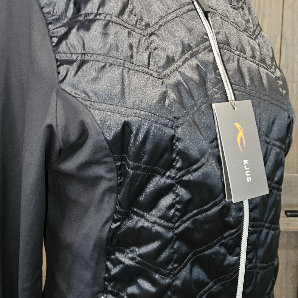 KJUS Women's Black Quilted Ski Jacket